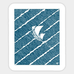 Open Waters (Light) Sticker